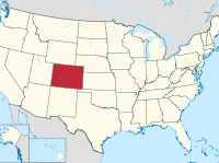Mapa de Colorado Denver