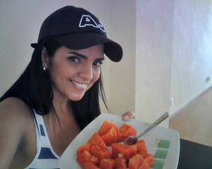 I love eating papaya,bananas, apples and pineapples.   Do you always eat "healthy"?