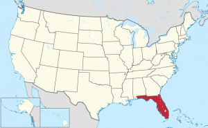 Estado de Florida su populacion es hispana.