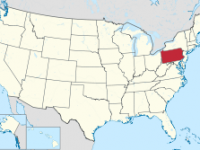 Pennsylvania mapa